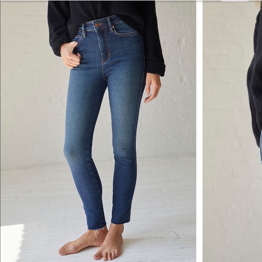 Free People high rise jeans